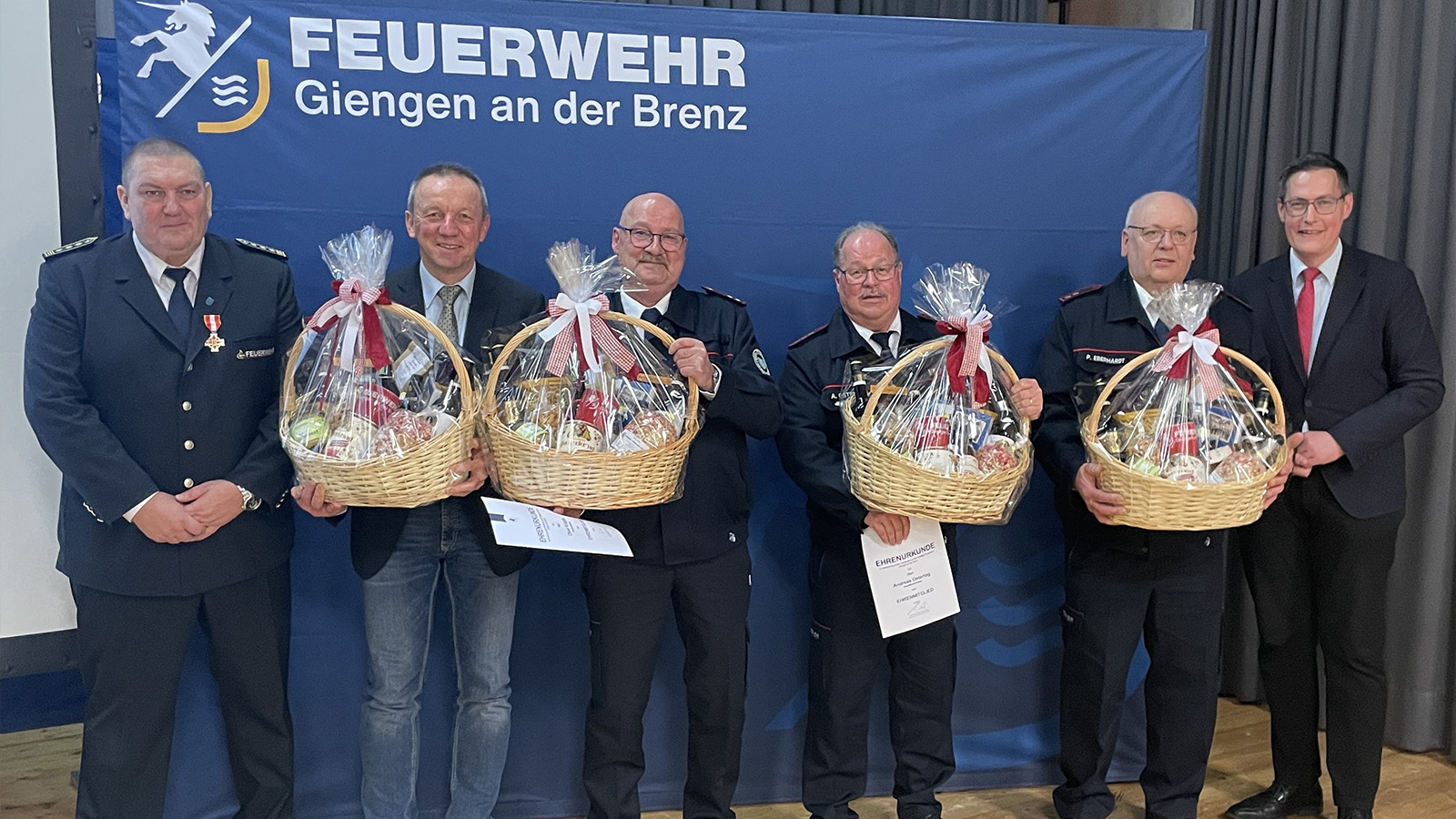 Ehrung Ehrenmitglieder